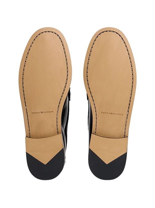 Mocassino in pelle blu Tommy Hilfiger | FM0FM05687DW5